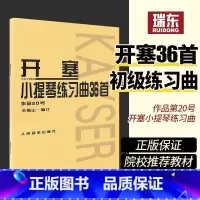 [正版]开塞小提琴曲36首 开塞36首小提琴练习曲作品第20号开赛小提琴曲36首开赛练习曲小提琴练习曲谱小提琴书籍人民