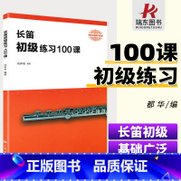 [正版]长笛练习100课人民音乐出版社 何声奇 五线谱 训练习音乐器曲谱子 长笛基础入门 教程材学书籍