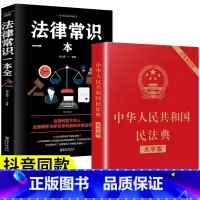 [正版]抖音同款蚂蚁书苑中华人民共和国民法典+法律常识一本全 一本书读懂法律常识全知道法律基础知识书籍民法法条法律入门