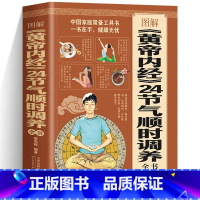 [正版]图解黄帝内经 24节气顺时调养全书 24节气调养四季养生法四季食疗饮食搭配书时辰养生指南经络调养书中医养生保健
