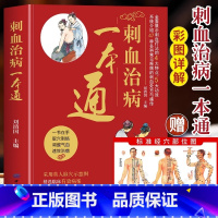 [正版] 刺血治病一本通 图解人体经络穴位刺血疗法书 中医常见疾病临床诊疗指南经络腧穴学 针灸大成疏通经络中国民间刺血