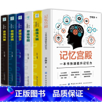 [正版]全套6册记忆宫殿+思维导图书籍思维风暴大全集强大脑逻辑思维超级记忆术全脑开发逻辑学大脑训练逆向思维学习法思考力