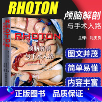[正版]RHOTON颅脑解剖与手术入路 美 罗顿著 刘庆良 忠诚 神经外科学显微镜大脑开颅人体彩色解刨图谱血管吻合技术