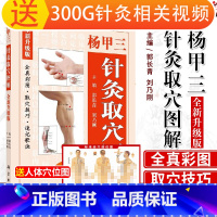 [正版] 杨甲三针灸取穴图解全新版全真彩图精准取穴取穴速查技巧速记歌诀刘乃刚编针灸书籍 人体经络穴位图解书随身查科学出