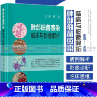 [正版]肺部细菌感染临床与影像解析 张嵩编 肺部几大类细菌感染的临床表现和影像特点 肺部ct 肺部超声 临床表现科