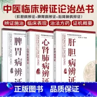 [正版]肝胆病辨证+脾胃病辨证+心肾肺病辩证 3本套装 中国中医药出版社 中医临床辨证论治丛书 中医临床书籍 临床表现