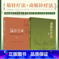 [正版]全2册 筋针疗法(第2版)+动筋针疗法 刘农虞 人民卫生出版社 供广大针灸医师 医学院校师生参考 介绍了60余