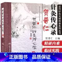 [正版] 贺普仁针灸传心录 贺普仁 图书籍 贺普仁针灸传心录/近代针灸大师传承系列丛书