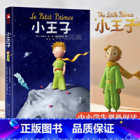 小王子 [正版]小王子 世界名著经典童话中小学生课外阅读圣埃克苏佩里著树才译法语原版直译无删减精装中文版 外国儿童文学名