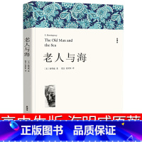 [正版]高中生版老人与海书海明威原著人民小说高中文学老人与海的书上海译文初中小学生课外书六年级中国文联出版社非英文版