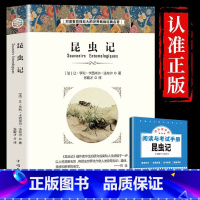 昆虫记(文学版+考点) [正版]昆虫记 完整版 法布尔原著原版 初中生八年级同步阅读经典文学名著
