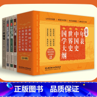 简明国学大纲 [正版]国学大纲世界史中国史年表 以时间为线索串联历史进程 纵览全球通史速读古今大事