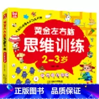 黄金左右脑思维训练2-3岁 [正版]黄金左右脑思维训练2-6岁 大脑思维强化从这里开始 挖掘大脑潜能开发多元能力