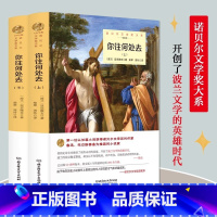你往何处去 (全2册) [正版]诺贝尔文学奖书籍获奖作品全集新月集飞鸟集泰戈尔日瓦戈医生永别了武器高中生初中生课外书小说