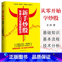 [正版] 新手炒股快速入门与操盘技法 图文版 看图炒股 从零开始学炒股 零基础与实战技巧股票看盘 K线图与技巧教程金融