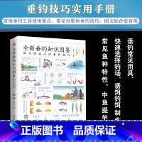 [正版]全新垂钓知识图鉴新手到高手的垂钓技巧常见鱼类钓法工具掌握快速提升垂钓技能图文并茂垂钓常见用具诱饵钓饵制作常见鱼