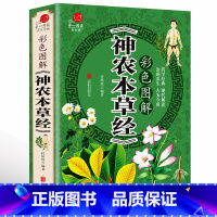 [正版]彩图加厚版神农本草经原著彩色图解无删减 原文译文注释 古籍本草纲目李时珍中医养生书籍大全中草药书中医入门医学书
