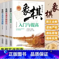[正版]全3册象棋入门与提高中国象棋书籍大全棋谱战术 象棋实战技巧+象棋全盘布局图说案例中国象棋入门提高技巧破解秘诀象