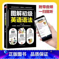 [正版]2023新版图解初级英语语法专项训练初一初二初三七八九年级初中生英语语法全解知识点大全789年级中考英语完形阅