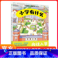 小学有什么 [正版]小学有什么幼儿园一年级小升初入学校园生活化解入学焦虑向往入学24个超大场景展现小学的校园生活让孩子对