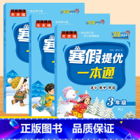 寒假提优一本通 小学一年级 [正版]2024新版寒假提优一本通一二三年级语文数学英语寒假衔接同步练习册人教版1-3年级上