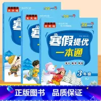 寒假提优一本通 小学一年级 [正版]2024新版寒假提优一本通一二三年级语文数学英语寒假衔接同步练习册人教版1-3年级上