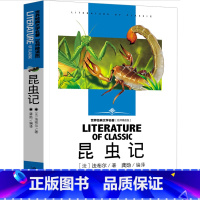 世界经典文学名著 名师精读版-昆虫记 [正版]昆虫记 法布尔小学生三四年级下册的课外书 八年级上的世界经典文学名著(名师