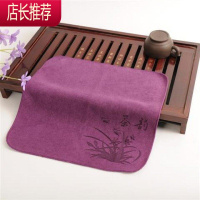 茶巾茶道茶具方巾加厚擦喝茶吸水抹布用功夫茶桌茶壶几杯垫小毛巾JING PING