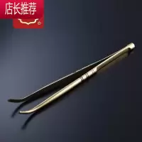 铜茶夹 茶镊子茶杯夹子防滑茶具配件功夫茶道零配茶道六君子JING PING