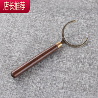 日式茶道六君子黑檀木茶叉茶夹功夫茶配件防烫卫生茶杯托泡茶工具JING PING