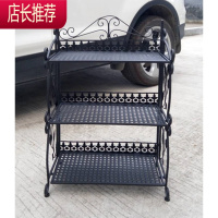 欧式落地铁艺置物架展示架层架多层书架储物架收纳架浴室架鞋架JING PING