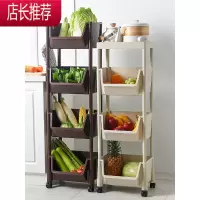 厨房置物架落地多层水果蔬菜筐塑料储物菜篮子客厅层架浴室收纳架JING PING