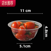 餐具一次性碗筷套装水晶碗盘勺子 加厚外卖汤碗酱料小碗饭碗硬塑JING PING 250水晶碗100个一次性餐具