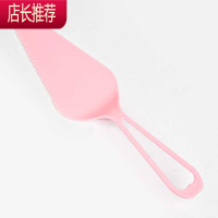 一次性蛋糕刀叉餐具套装生日蛋糕切刀餐盘散装独立组合装100个JING PING 散装粉色欧式铲刀100只一次性餐具