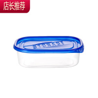 1000一次性饭盒快餐具水果沙拉蛋炒饭盒盖浇饭外卖打包盒子JING PING 1000蓝色 50套[盒+盖]一次性餐具