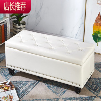 换鞋凳轻奢家用门口服装店沙发凳子长方形收纳储物可坐卧室床尾凳JING PING收纳凳