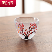日式樱花清酒壶小酒杯白酒杯酒具烧酒酒盅家用烫酒温酒壶JING PING [所有壶都有送木塞]
