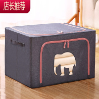 装衣服收纳箱布艺袋折叠储物箱宿舍衣柜学生家用牛津布整理盒子筐JING PING