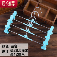 防滑塑料衣架裤夹 裤架裤夹子 裙夹内衣架衣挂家用服装店衣架批发JING PING