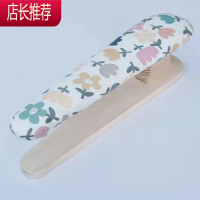 实木长烫凳熨衣板家用多功能熨裤子架烫袖凳摇臂台式圆凳烫台馒头JING PING 太阳花