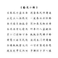 太宰治人间失格小说经典语录楷书行楷情书翩翩体钢笔临摹练字帖 簪花小楷 套餐一：具体见详情页