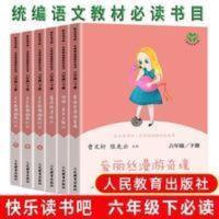 人教版快乐读书吧六年级下册必读鲁滨逊漂流记尼尔斯骑鹅旅行记 尼尔斯骑鹅旅行记 六年级下册(上中下共三本、彩色版) 曹文轩