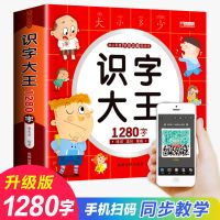 识字大王1280字幼小衔接早教书籍幼儿园一年级识字书儿童看图识字 识字大王1280字 1本272页