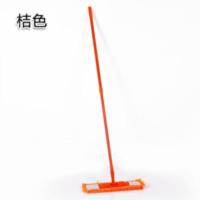 [一拖多用 轻便小巧]平木地板拖把平板拖布 家用尘推拖地板擦瓷砖木地板拖把静电拖布平拖地拖雪尼尔地拖 橘色