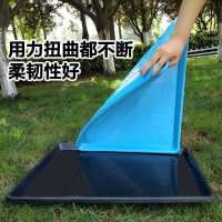 鸡粪盘大号厂家托板底盘狗笼子托盘盘大鸡兔长方形盘盘子实用鸡屎 优质直边34*26