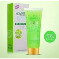 去角质皮黑头洁面补水脸部美白全身搓泥洗面奶啫喱磨砂膏男女 青瓜一支