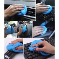 汽车清洁软胶泥多功能除尘清理车内饰用品吸尘粘灰尘车载擦车神器 清洁软胶1盒