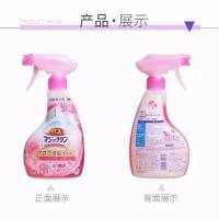 日本花王浴室清洁剂浴缸除菌去水垢污渍多用途泡沫喷雾380ml 一瓶粉色玫瑰香