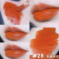 JILL LEEN雾面唇釉女学生党ins高颜值丝绒哑光水润保湿滋润唇彩 焦糖南瓜[28]