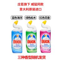 大公鸡头浴室清洁剂水垢强力去污浴缸马桶淋浴房玻璃厕所瓷砖花洒 意大利Duck马桶洁厕液750ml